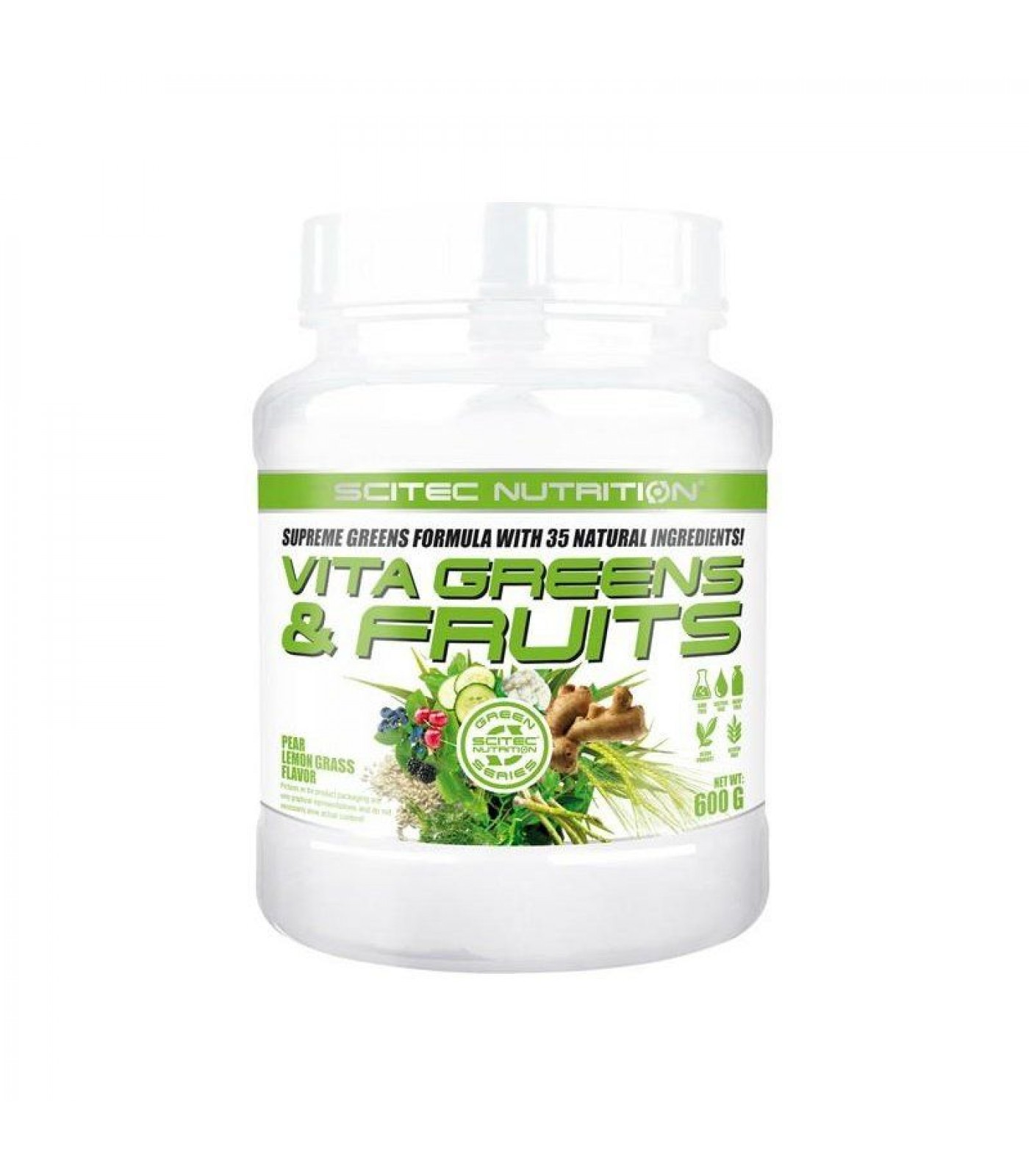 Scitec - VITA GREENS & FRUITS - 600 gr.